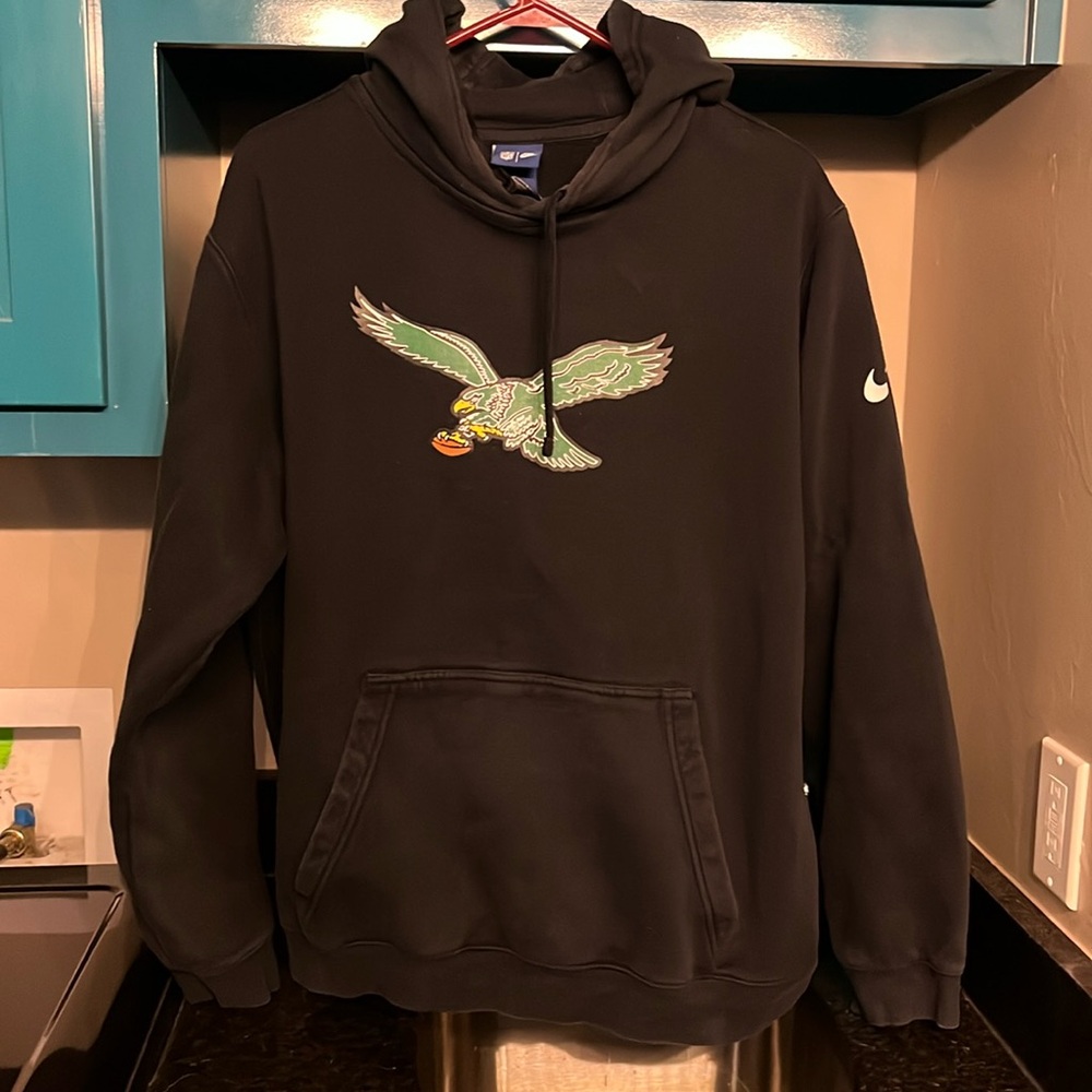 Xl theowba k kelly green black xl Eagles hoodie